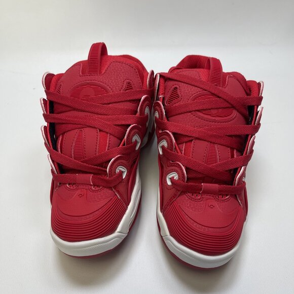 OSIRIS 1141-2857 D3 2001 Men's 4 (5.5 wom) Red/Rizing/Sun Synthetic Skate Shoe - Picture 5 of 12